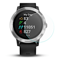 Miniatyrbillede 1 af 2: 2PCS HAT Prins Garmin Vivoactive 3 9H arc edge hærdet glas skærmbeskyttelse Transparent