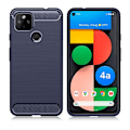 Pikkukuva 1 / 2: Carbon Flex Google Pixel 4a 5G kotelot - Sininen Blue