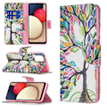 Miniatyrbillede 2 af 2: Wonderland Samsung Galaxy A03s flip etui - Livstræ Multicolor