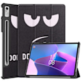 Pikkukuva 1 / 2: Lenovo Tab P11 Pro (2. sukupolvi) kolminkertainen nahkakotelo - Älä Koske Minuun Black