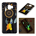 Miniatyrbillede 1 af 2: Samsung Galaxy J4 (2018) lysende mønster etui - Drømmefanger Multicolor