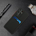 Pikkukuva 2 / 2: Card Holder Suojakuori For Samsung Galaxy S21 Ultra - Musta Black