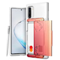 Miniatyrbild 1 av 2: VRS Design Damda Glide Shield för Galaxy Note 10 - Vit - Gul Persika Vit