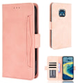 Miniatyrbillede 1 af 2: Stilfuldt Læder Etui med Pung til Nokia XR20 - Lyserød Pink
