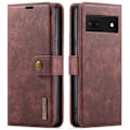 Miniatyrbillede 1 af 2: DG.Ming Google Pixel 7 2-in-1 Pung Etui - Rød Red