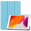 Miniatyrbild 1 av 2: iPad 10.2 (2021) / (2020) / (2019) tredelat flipfodral i PU-läder - Baby Blå Blå