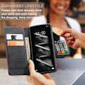 Pikkukuva 4 / 6: CaseMe Xiaomi Poco X5 / Redmi Note 12 Vintage Suojakotelo - Musta Black