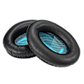 Pikkukuva 1 / 2: Bose QuietComfort 25 15 QC2 QC15 AE2 AE2I AE2W QC25 nahkainen korvatyyny - Musta Black