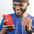 Miniatyrbillede 3 af 6: Carbon Flex Etui Samsung Galaxy A14 - Rød Red