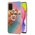 Pikkukuva 1 / 2: Marble Patterned Suojakuori With Ring Holder For Samsung Galaxy A03s - Never Stop Dreaming Multicolor