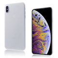 Miniatyrbild 1 av 2: iPhone Xs Max Ultratunna Matt Fodral - Matt Vit Vit