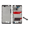 Miniatyrbillede 1 af 2: Huawei Mate 8 OEM front frame plus ørestykke mesh erstatning - Sort Black