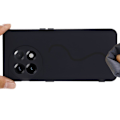 Miniatyrbillede 4 af 6: Matte Liquid silikone cover til OnePlus 11 - Sort Black