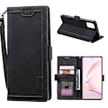 Miniatyrbillede 1 af 2: Surburbian Samsung Galaxy Note 10 Lite flip etui - Sort Black