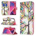 Miniatyrbillede 2 af 2: Wonderland Oppo A54 5G / A74 5g / A93 5g Flip Etui - Life Træ Multicolor