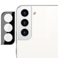 Pikkukuva 1 / 2: IMAK Samsung Galaxy S22 Plus / S22 HD karkaistua lasia kameran linssin suojus - Musta Transparent