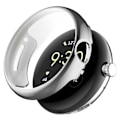 Miniatyrbild 1 av 2: Google Pixel Watch electroplating cover with screen protector - Silver Silvergrå