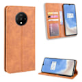 Miniatyrbild 1 av 2: Bofink Vintage läder OnePlus 7T fodral - Brun Brun