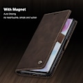 Pikkukuva 2 / 2: CaseMe Xiaomi Mi CC9 Pro / Mi Note 10 Pro / Note 10 Vintage kotelot - Tumman ruskea Brown
