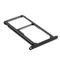 Miniatyrbillede 2 af 2: Huawei P10 OEM dual sim microSD kort tray holder - Sort Black