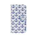 Miniatyrbillede 1 af 2: Hagerup flip-etui i læder til Huawei Y5 Y560 - Ankere Multicolor