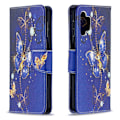 Miniatyrbillede 2 af 2: wonderland Samsung Galaxy A32 5G flip etui - krystal sommerfugle Blue