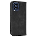 Miniatyrbillede 2 af 2: Moderne Samsung Galaxy M53 5G læderetui med pung - Sort Black