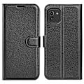 Miniatyrbillede 1 af 2: Klassisk Samsung Galaxy A03 flip etui - Sort Black