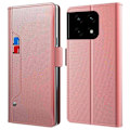 Pikkukuva 1 / 2: Phone Suojakotelo With Make-up Mirror And Slick Design For OnePlus 10 Pro - Ruusukulta Pink