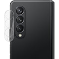 Miniatyrbild 1 av 2: IMAK kameraskydd i glas med linsskydd i akryl för Samsung Galaxy Z Fold4 Transparent