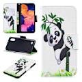 Miniatyrbillede 1 af 2: Wonderland Samsung Galaxy A10 etui - Kærlige Pandaer Multicolor