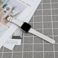 Pikkukuva 2 / 2: Aitoa nahkaa Fitbit Sense 2 / Versa 4 - Valkoinen White