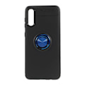 Miniatyrbillede 2 af 2: Samsung Galaxy A70 fingerring cover - sort / blå Blue