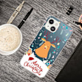 Miniatyrbild 2 av 3: Julfodral till iPhone 14 Plus - Julhjort multifärg