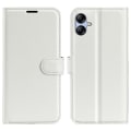 Pikkukuva 1 / 6: Classic Samsung Galaxy A04e Läppäkotelo - Valkoinen White