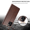 Miniatyrbillede 2 af 2: LC.IMEEKE iPhone 12 Mini flip etui - Brun Brown