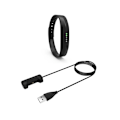 Miniatyrbillede 1 af 2: Fitbit Flex 2 lade kabel med 1m ledning - Sort Black