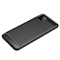Miniatyrbillede 2 af 2: Carbon Flex Samsung Galaxy A22 5G cover - Sort Black