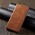 Pikkukuva 2 / 2: FORWENW Samsung Galaxy A8 (2018) nahkainen  suojakotelo - Ruskea Brown
