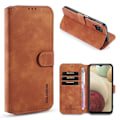 Miniatyrbillede 1 af 2: DG.MING Samsung Galaxy A12 5G retro etui - Brun Brown