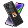 Deco iPhone 14 skal - Överlämnande Hund Transparent