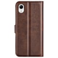 Pikkukuva 2 / 2: Lompakko Nahkakotelo For Samsung Galaxy A23e - Ruskea Brown