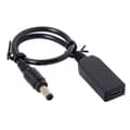 Miniatyrbillede 1 af 2: Universel USB type C power stik kabel Black