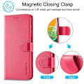 Miniatyrbillede 2 af 2: LC.Imeeke Samsung Galaxy A13 5G Flip Etui - Rød Red