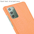 Miniatyrbillede 2 af 2: Croco Etui Samsung Galaxy Note 20 - Orange Orange