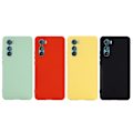 Miniatyrbillede 2 af 2: Matte Liquid Silikone Cover til Motorola Edge 30 - Sort Black