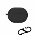 Miniatyrbillede 1 af 2: Huawei FreeBuds Pro 2 silikoneetui med spænde - Sort Black