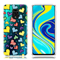 Miniatyrbillede 1 af 2: Deco Xiaomi Redmi Note 9 Pro / Note 9S / 9 Pro Max Cover - Hjerte Multicolor