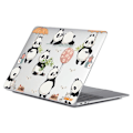 Miniatyrbild 1 av 2: HAT PRINCE MacBook Air 13 M1 (A2337, 2020) / Retina (A2179, 2020) / M1 (A2337, 2020) sött fodral i djurstil - Pandor Vit