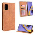Pikkukuva 1 / 2: Bofink Vintage Samsung Galaxy A71 leather case - Brown Brown